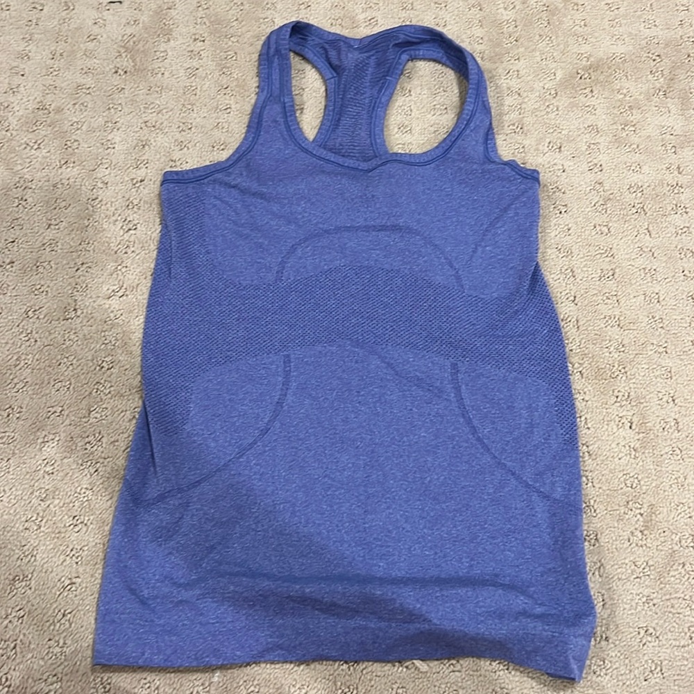 PURPLE LULULEMON TANK TOP